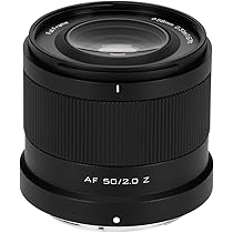 VILTROX AF 50/2.0 FE 単焦点レンズ Amazon.com : VILTROX 50mm F2 Full Frame Lens for Sony, AF