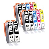 【BINGSTARONE】BCI-9 BCI-7E CANON用 キャノン互换 インクBCI-9 BK BCI-7E BK C M Y 5色2セット＋2黒 合計12本 【対応機種】PIXUS MP970 / MP960 / MP950 / MP830 / MP810 / MP800 / MP610 / MP600 / MP500 /iP7500 / iP5200R 【残量表示対応/個包装】