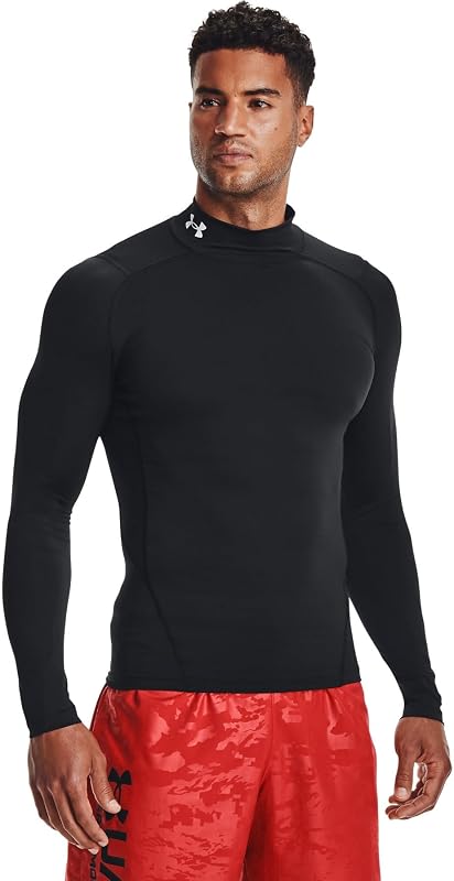 UNDER ARMOUR(アンダーアーマー) ベースレイヤーUAヒートギアアーマー コンプレッション ロングスリーブ モック シャツメンズ