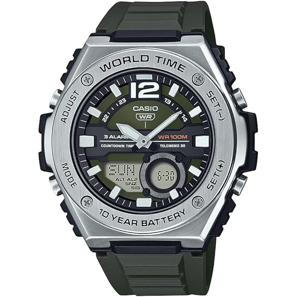 Amazon | Casio MWQ100シリーズ | メンズデジタルウォッチ | 100M WR