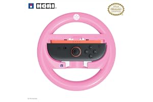 【任天堂ライセンス商品】マリオカート ワールド Joy-Con™ 2 ハンドルアタッチメント for Nintendo Switch™ 2 ピーチ【マリオカートワールド・マリオカート8DXに対応】