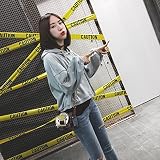 XUANKUフード付きセーター長袖プルオーバーセータールーズショートシックBF ( F )メス風