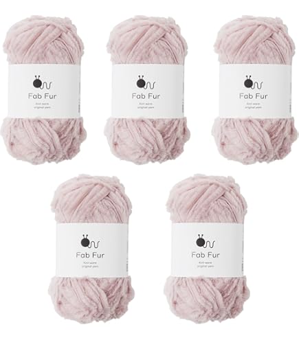 Amazon | NEWふわもこモール 毛糸 可愛いピンク 4玉 | 毛糸 通販