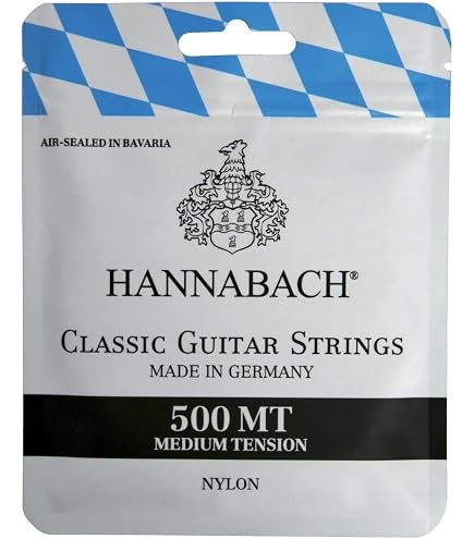 Amazon.co.jp: HANNABACH ハナバッハ クラシックギター弦 SET815MT
