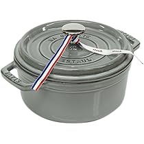 【じゅうたんさん専用】ストウブ　ピコ ココットラウンド グレー 18cm ストウブ（staub） ピコ・ココット ラウンド 18cm／1.7L グレー