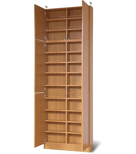 Amazon｜TUIYIDUO 本棚 ブックシェルフ 6段 大容量 長さ60cm×幅31cm×高