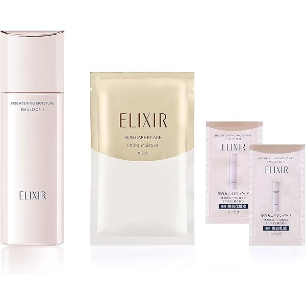 ELIXIR リフトモイスト、ブライトニング　化粧水　乳液　６点セット　しっとり 61pwnR78nUL._AC_SY200_QL15_.jpg