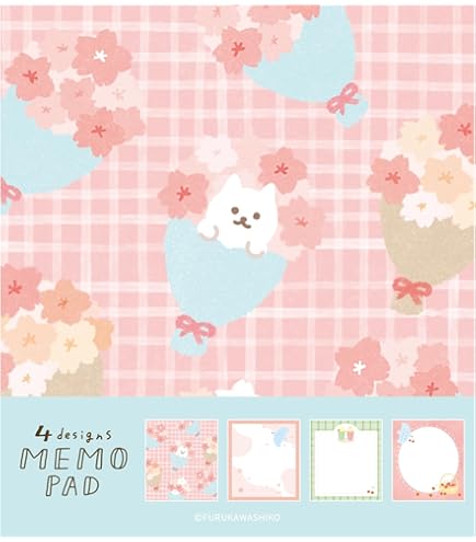 Amazon.co.jp: 古川紙工 メモパッド トコロコムギ sweets LM303