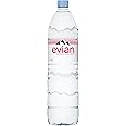 Evian(エビアン) 伊藤園 evian 硬水 ミネラルウォーター ペットボトル 1.5L×12本 [正規輸入品]
