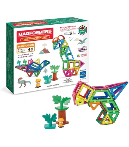 Amazon.co.jp: MAGFORMERS プレスクールセット180ピースMF712004J 