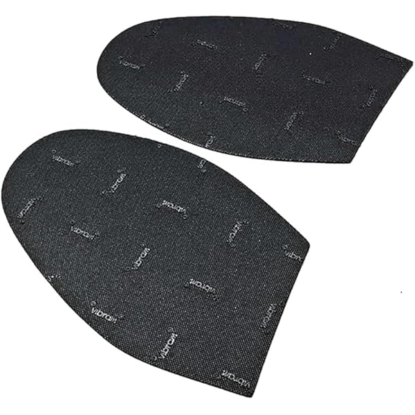 Amazon | ビブラム vibram 半張り 7673 黒 No.3サイズ『靴底補修・滑り