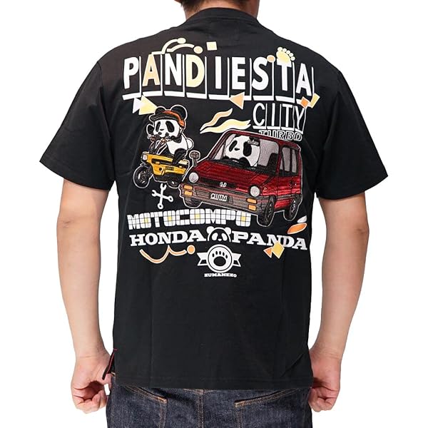 Amazon | パンディエスタ PANDIESTA Tシャツ 半袖 パンダ メンズ