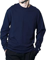 Champion(チャンピオン) ロングスリーブTシャツ メンズ ワンポイントロゴ ベーシック 長袖 Tシャツ