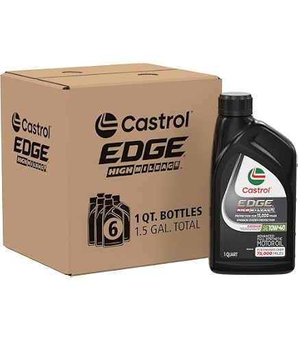 Amazon | カストロール EDGE 10W-40 06246 完全合成モーターオイル 10