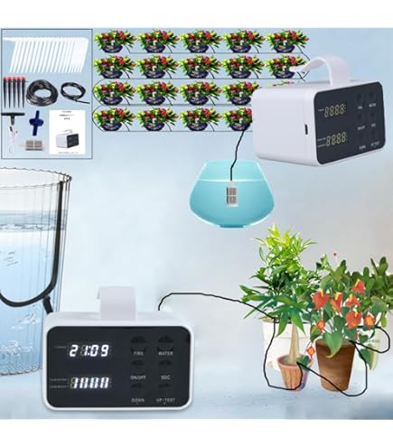 スプリンクラー タイマー 自動水やり器 花子 電源・水道不要 1週間対応 Amazon.co.jp: FUNKS 水やり花子 電源水道不要 スプリンクラー