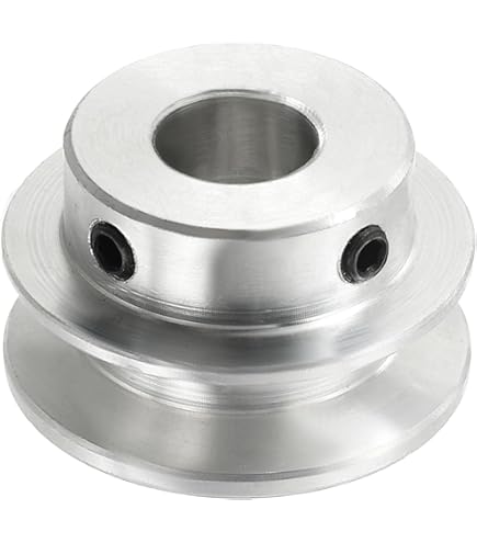Amazon | PATIKIL Vベルト プーリー 10mm 固定ボア 40mm 外径 単溝
