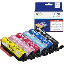 Amazon.co.jp: GPC Image Flex IC6CL70L 6色パック + ICBK70L (合計7本