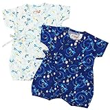 えくぼちゃん(ekubochan) 甚平ミニオール《渦巻きとんぼ柄》 (オフ)