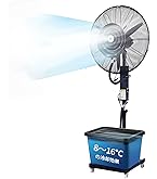 Amazon.co.jp: 業務用 工業用 大型水冷ミストファン 屋外扇風機