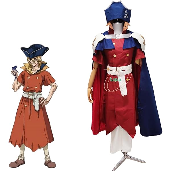 Amazon.co.jp: [UD] Dr.STONE(ドクターストーン) 七海龍水 コスプレ