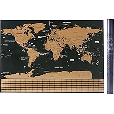 Amazon Co Jp Mizuri 世界地図 壁紙 ポスター スクラッチマップ 学習地図 世界触れ合い旅行記念ポスター 貼ってはがせる 世界全図 国旗入り おしゃれ インテリア 壁 アンティーク ｘ59cm 文房具 オフィス用品