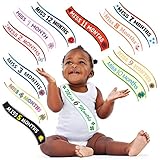 Baby Monthly Stickers - Sash Stickers - The Miss Valedictorian Series [並行輸入品]