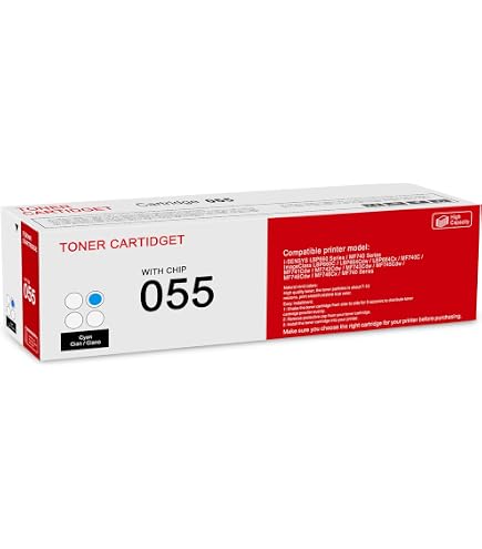 Amazon.co.jp: 1パック 055 3013C001 イエロー トナーカートリッジ CRG