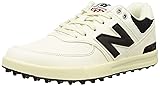 [ニューバランス] ゴルフシューズ UGC574 紐 ひも スパイクレス コートスタイル メンズ レディース JO(ホワイト/ブラック) 24.5 cm D