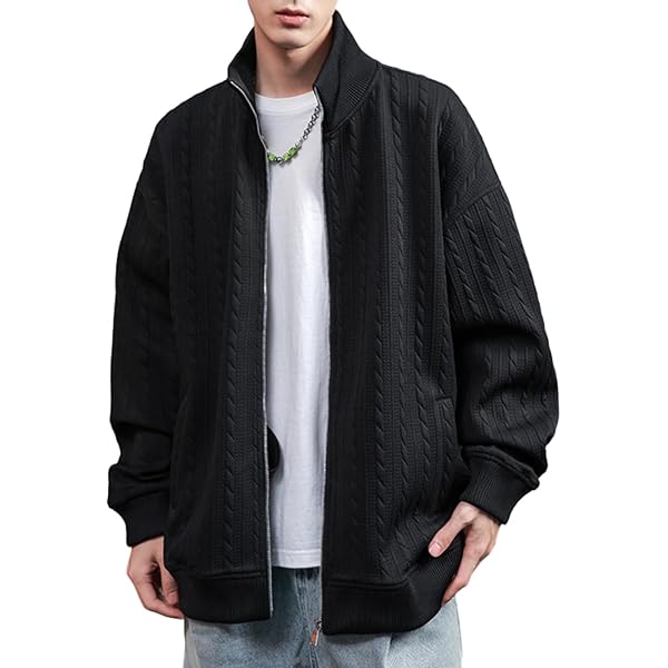 [Poperdision] カーディガン メンズ ジャケット 大きいサイズ コー Amazon | [Poperdision] カーディガン メンズ ジャケット 秋服 大きい