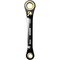 Amazon.co.jp: UTOKU ラチェットレンチ 4イン1 72歯 8/10/12