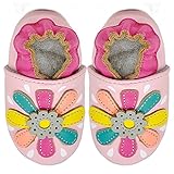 Kimi + Kai Kids Soft Sole Leather Crib Bootie Shoes - 12-18 Months