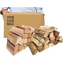 広葉樹の短めの薪