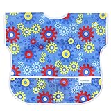 バンキンス ジュニアビブ【日本正規品】洗濯機でも洗える お食事用防水ビブ 1~3歳 Gears(ブルー) U-690