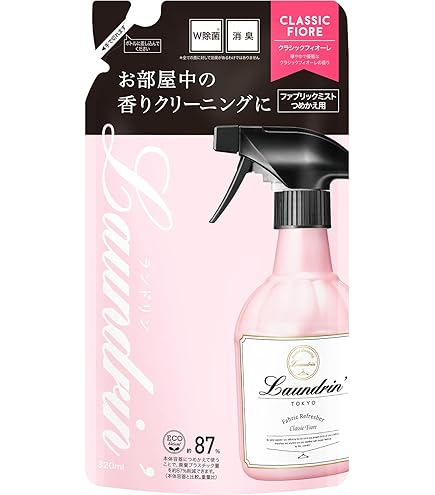 Amazon.co.jp: 【2024年旧品】ランドリン ファブリックミスト サクラ