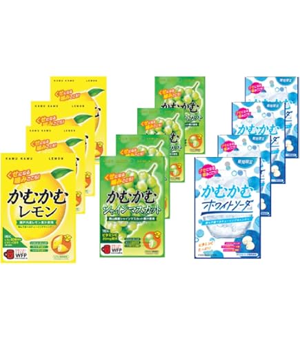 Amazon | かむかむレモン ボトル3種アソート×各1個入(レモン・シャイン