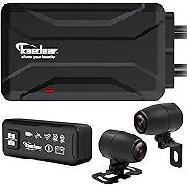 Kaedear(カエディア) バイク用ドライブレコーダー KDR-D811 前後カメラ