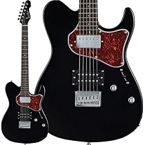 Amazon | GrassRoots G-THROBBER-DX Black エレキギター
