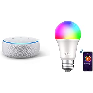 Echo Dot 第3世代 - スマートスピーカー with Alexa、サンドストーン + Gosund Wifi ス…