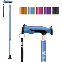 Amazon | 竹虎 バンブーステッキ ブルー | 竹虎 | 一本杖