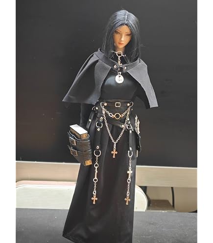 ミリタリーフィギュア 黒の戦闘服 Amazon.co.jp: 1/6服セクシー 1/6服 女性 黒の戦闘服、王女の戦闘服