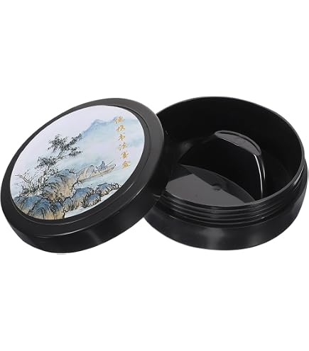 墨・硯 Amazon | 開明 墨池 雀(大) | 硯 | 文房具・オフィス用品