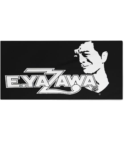 Amazon.co.jp: 矢沢永吉 FT フェイスタオル 55 (ロゴYAZAWA)ブラック