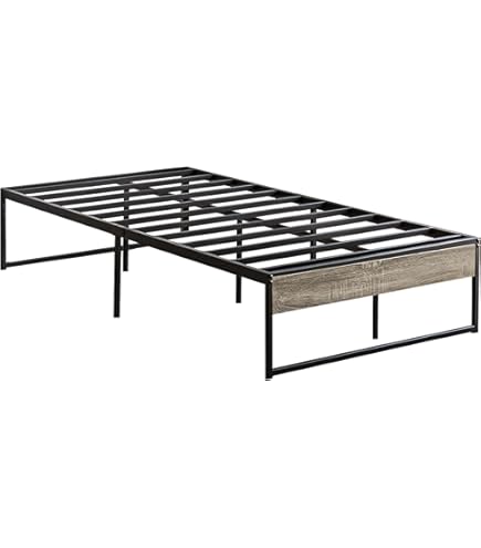 Amazon｜ベッド ベッドフレーム セミダブル 2段階 高さ調整 耐