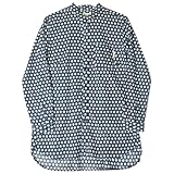 monkuwa Wガーゼチュニック シードネイビー LL