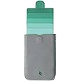 [DAX wallet] 【国内正規品】 スリムタイプのカードケース マグネットでワンタッチロック スナップロック スライド式 カードホルダー 最大5枚収納 撥水性ファブリック 