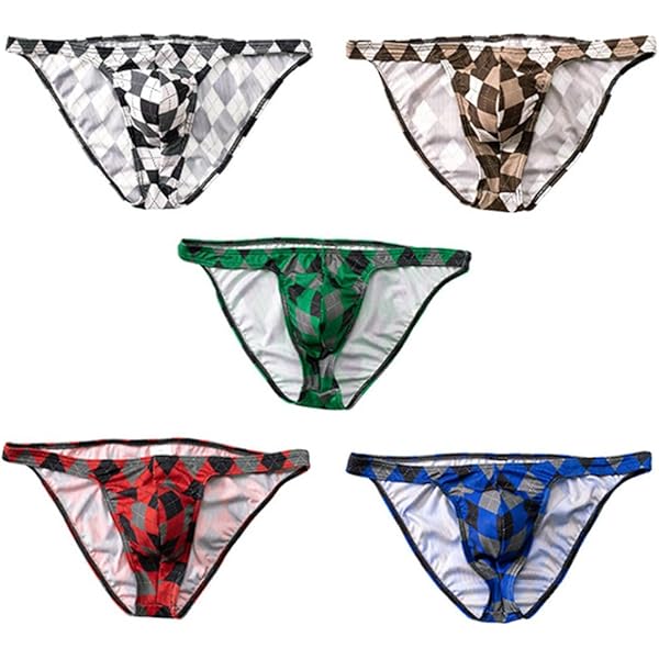 Amazon | 【MOMONGA】 メンズビキニ 5枚セット ビキニブリーフ メンズ