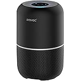 AROVEC Air Purifier Smart True HEPA Filter, Air Cleaner for Allergies, Smokers, Pets, Pollen, Dust, Odour Eliminators for Bed