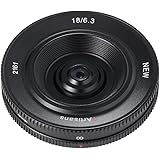 七工匠 7Artisans 18mm F6.3 II マイクロフォーサーズ ブラック ボディキャップレンズ