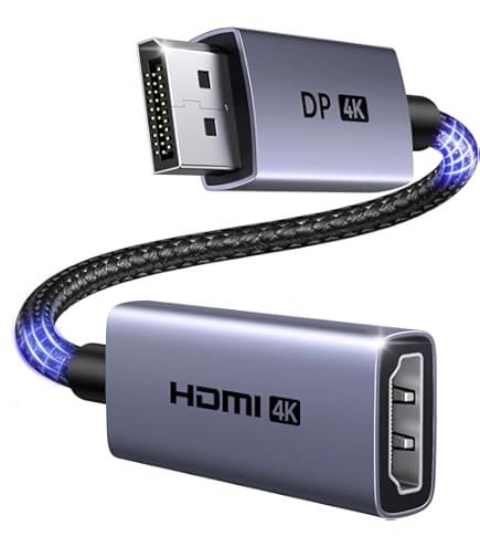 WAVLINK Actieve DisplayPort Naar HDMI-adapter – 4K @60Hz, DP Mannelijk Naar HDMI Vrouwelijk – Voor HDTV, Monitor Of Projector – Geen HDR 2 miniatura