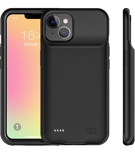 Amazon | iPhone 15 対応 ケース シリコーン 薄型 ケース型バッテリー